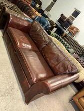 M&S Abbey Mid Brown Sofa Settee V. Comfy Deliv Poss