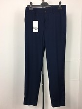 Zara  Men's Trousers Dark Navy
