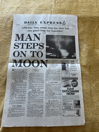 Man the moon - on,