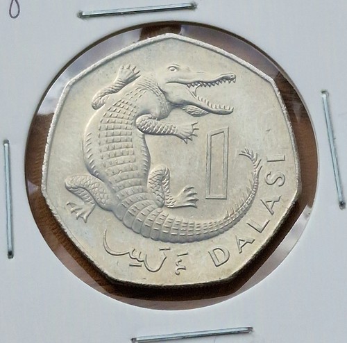 Gambia 1998 dalasi coin - gambia,