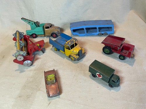 Job lot vintage dinky lesney - lot,