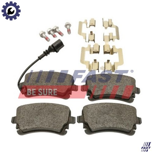 Brake pad set disc - set,