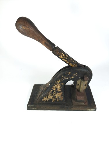 Victorian cast iron - stamp, seal