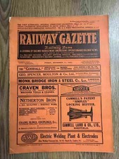Railway Gazette 1920s, November 11, 1927