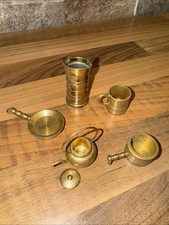 Dolls House Miniature Handcrafted Brass Items
