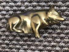 Hollow but heavy vintage brass