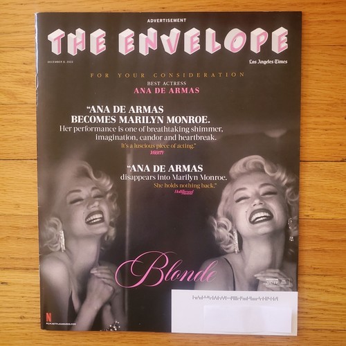 The envelope magazine marilyn - the,