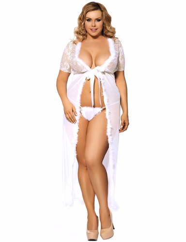 Suzanja nightgown white with - nightgown,