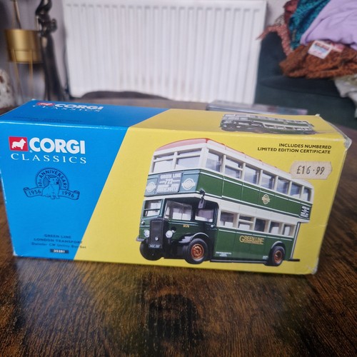 Corgi classics green line - green,