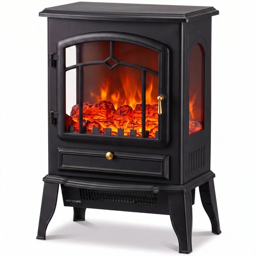 Electric fireplace stove with - electric,