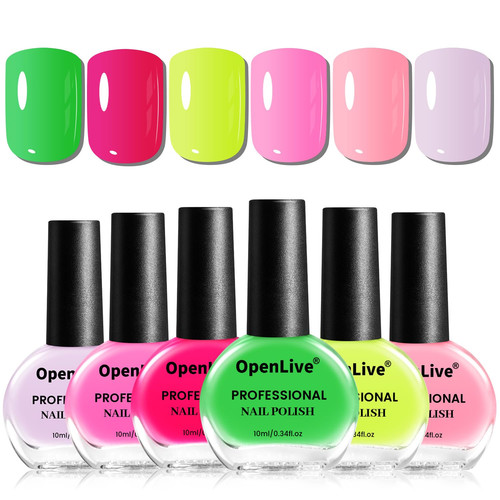 10ml nail polish set colors - polish,