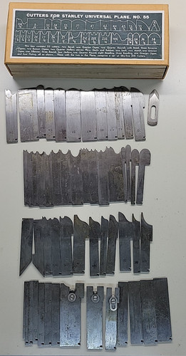 Piece cutters set stanley - 55,