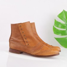 Cole Haan Womens Button Boots