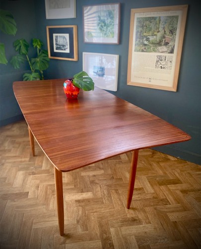 Vintage teak dining - teak, table
