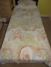 Vintage Horrocks Beatrix Potter Peter Rabbit Single Duvet Pillowcase 130cm x 200