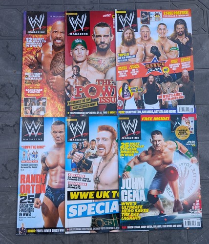 Wwe wrestling magazine bundle - magazine,
