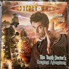 Dr. Who 2010 Calendar- sealed