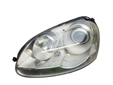 Volkswagen Golf Headlight Lamp Near Side Left Xenon Mk5 2004 RHD 1EL009489-05 