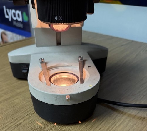 Motic stereo microscope with - motic,