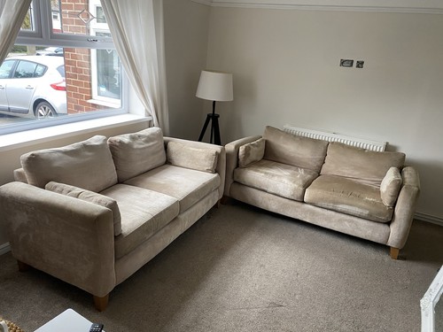 Next seater sofas - 2,