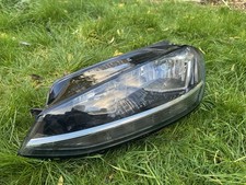 Volkswagen Passenger Side Halogen Headlight  Complete Golf Mk7.5 5G2941005D
