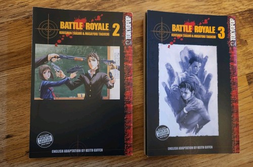 Battle royale manga - manga, 2