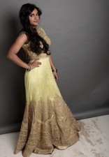 Lime Green Lehenga