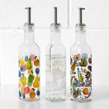 Set of 3 Glass Olive Oil