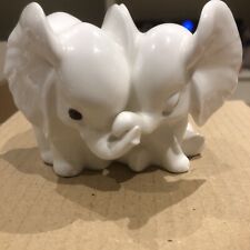 Royal Osborne White Bone China Elephant Figurine 
