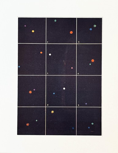 Coloured stars astronomy - astronomy, print
