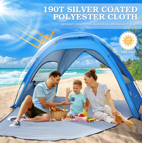 Movtotop folding beach tent - ,
