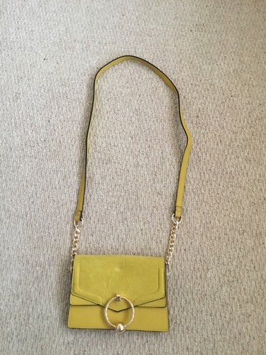 Topshop small mustard bag - small,