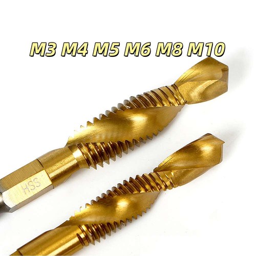 Titanium coated hss tap drill - coated,