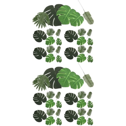60pcs reusable simulation palm - 60pcs,