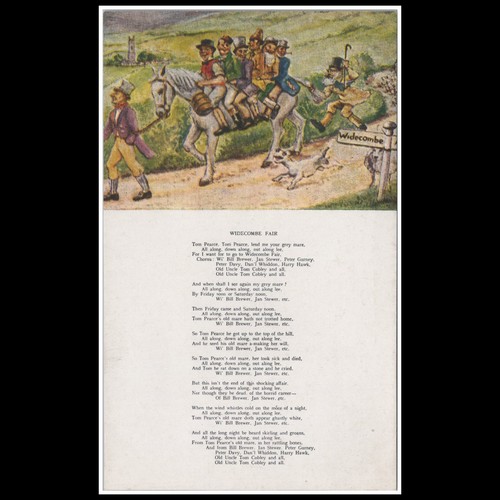 Widecombe fair song lyrics - fair,