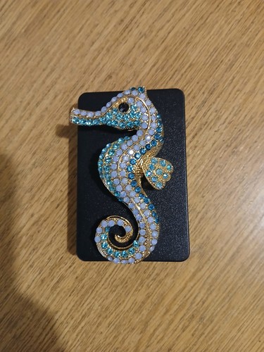 Large rhinestoned blue - large,