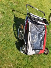 thule chariot double buggy bike and jog