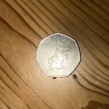 Peter Rabbit 2017 50p Coin