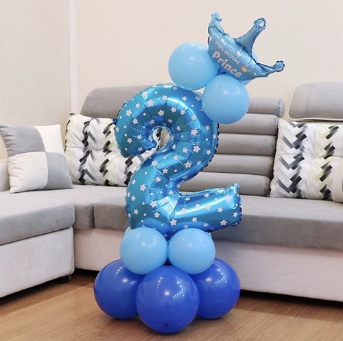 2nd birthday blue - 2nd,