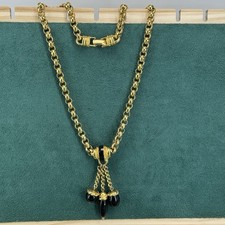 vintage Trifari necklace gold