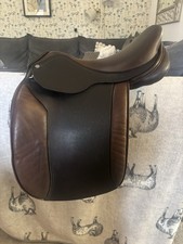 Cavaletti Collection Show Saddle Adjustable Gullet 16” Havana