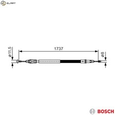 CABLE PULL PARKING BRAKE 1 987