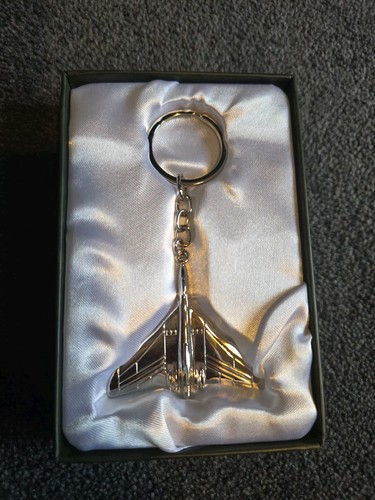 Silver plated keyring military - silver,