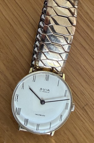 Avia men gold plated watch - avia, men's