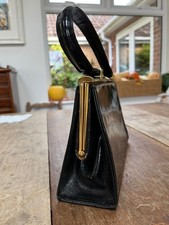 VINTAGE Jane Shilton Vintage 1960's Genuine Leather Handbag Made in England