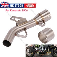 For Kawasaki Z900 2017-19 Motorcycle Exhaust Connect Mid Link Pipe with Adapter