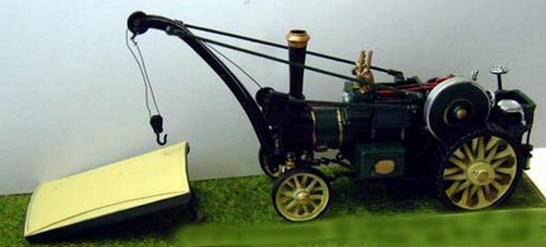 Burrell steam crane - burrell,