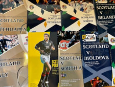 SCOTLAND HOME PROGRAMMES  2007 to 2018 (9)