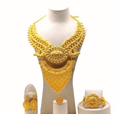Dubai gold plated large bridal - large,