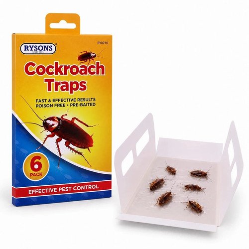 Pack cockroach traps - 🪳6,